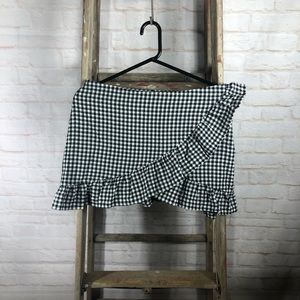 H&M Gingham Skirt